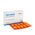Oflobid (Ofloxacin) 400mg, 10 Ct - Hilton
