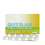 Olesta-AM (Amlodipine+Olmesartan) 10mg+20mg, 20 Ct - Searle