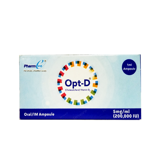 Opt-D Ampoule 200,000IU, 1ml - PharmEvo