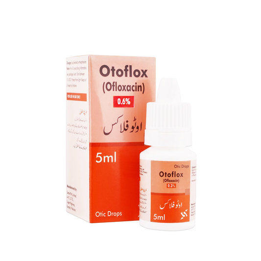 Otoflox Ear Drops 0.6%, 5ml - Sante
