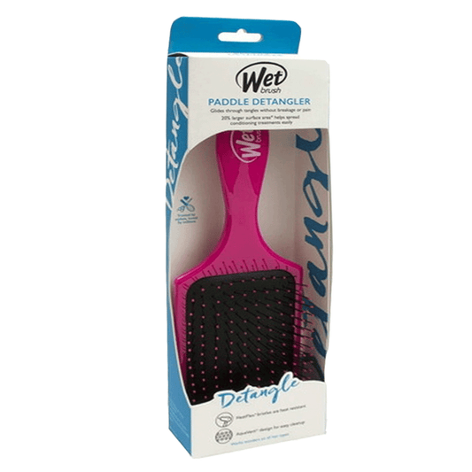 Wet Brush Paddle Detangler Pink Brush