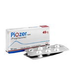 Piozer Tablet 45mg, 14 Ct - Hilton