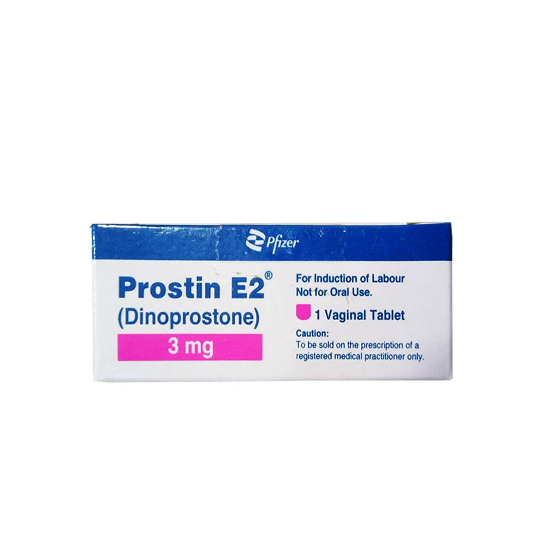 Pfizer Prostin E2 (Dinoprostone) Vaginal Tablets 3 mg, 1 Ct