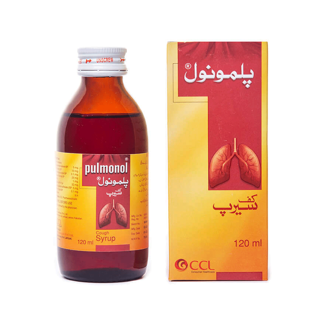 Pulmonol Cough Syrup, 120ml - CCL