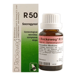 R50 Sacrogynol Drops for Gynaecological Sacroiliac Complaints - Dr. Reckeweg