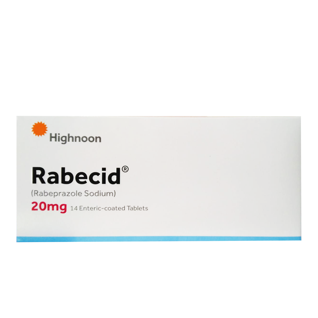 Rabecid (Rabeprazole) 20mg, 14 Ct - Highnoon