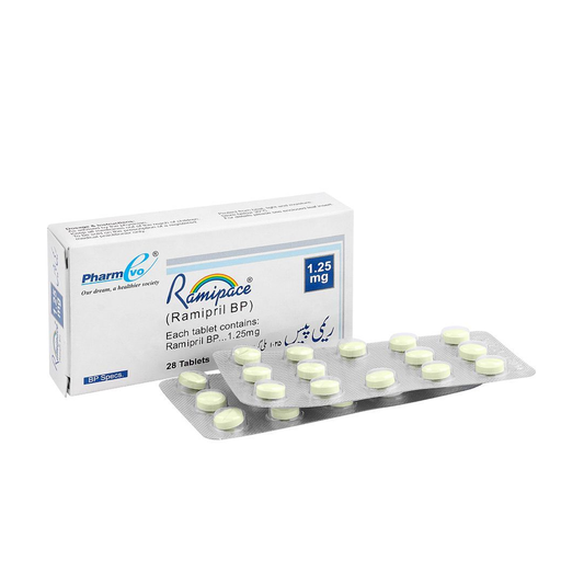 Ramipace Tablet 1.25mg, 28 Ct - PharmEvo