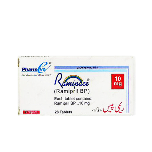 Ramipace Tablet 10mg, 28 Ct - PharmEvo