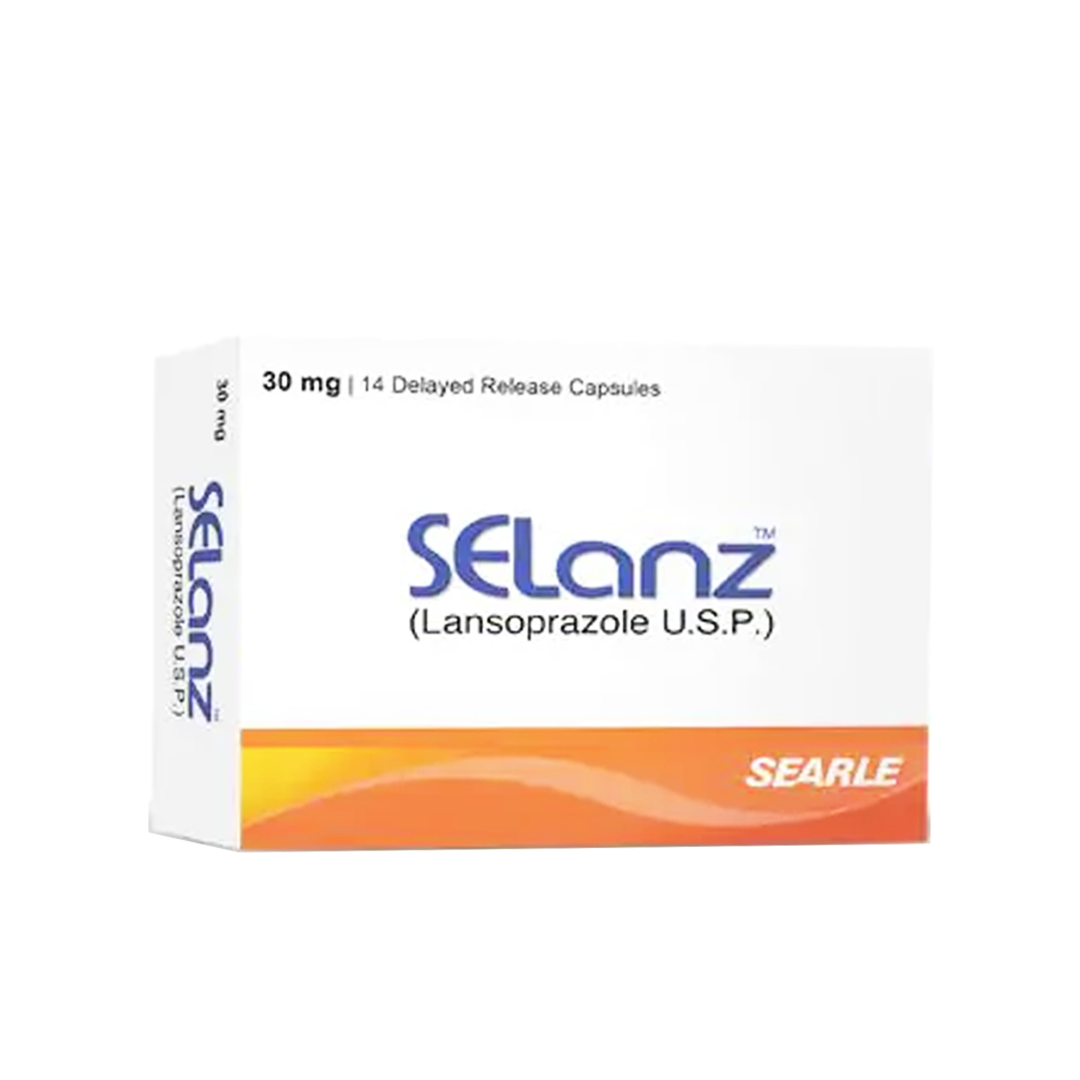 Selanz (Lansoprazole) 30mg, 14 Ct - Searle