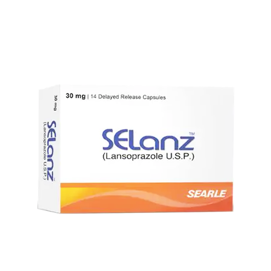 Selanz (Lansoprazole) 30mg, 14 Ct - Searle