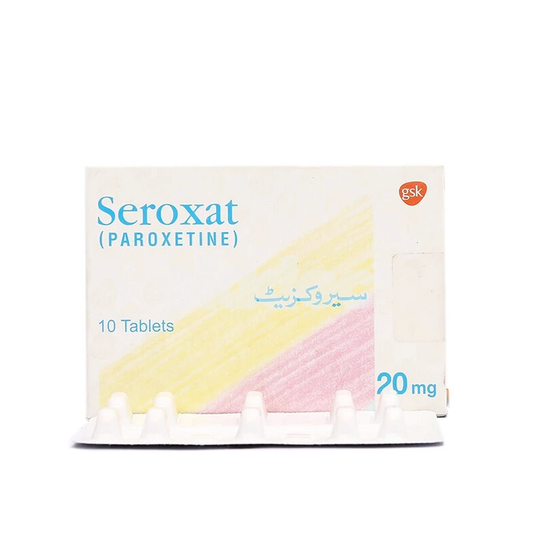 Seroxat (Paroxetine) 20mg, 10 Ct by GSK Online in Pakistan | Anti ...