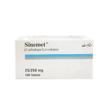 Sinemet (Carbidopa/Levodopa) 25/250mg, 100 Ct - Searle