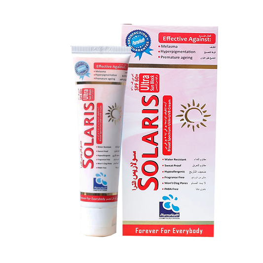 Solaris Ultra Sun Block SPF60+, 60ml - Pharma Health