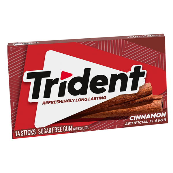 Trident Cinnamon Flavor Chewing Gum