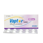 Vaptor (Rosuvastatin) 20mg, 10 Ct - Searle