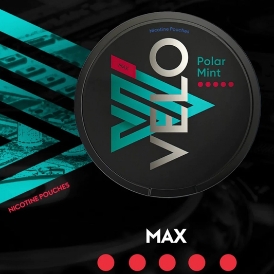 Velo Nicotine Pouches - Polar Mint (Max) 14mg, 20 Ct