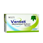 Ventek (Montelukast) 10mg, 14 Ct - Searle