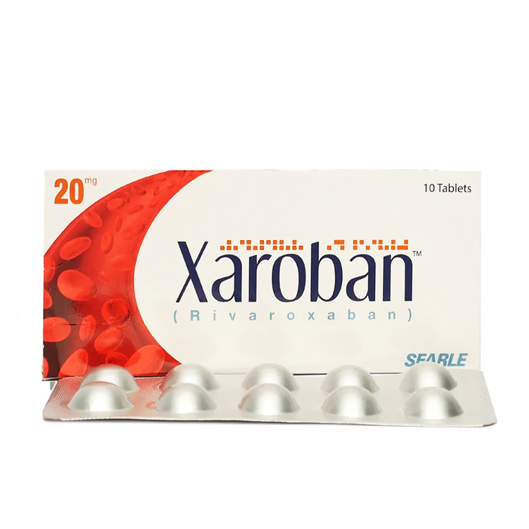 Xaroban (Rivaroxaban) 10mg, 10 Ct - Searle