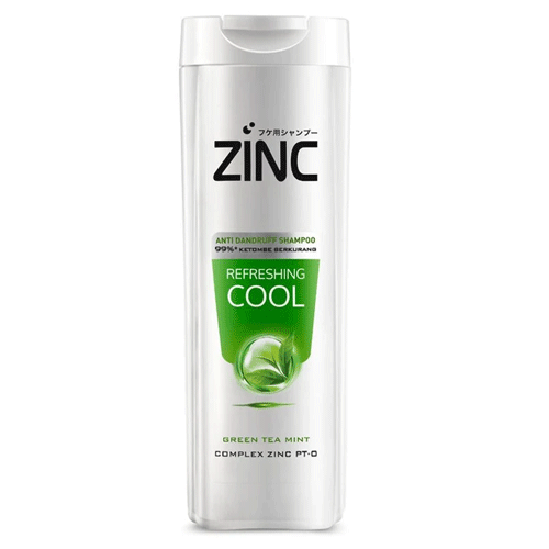 Zinc Anti-Dandruff Refreshing Cool Shampoo, 340ml