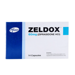 Pfizer Zeldox (Ziprasidone) 60mg, 20 Ct