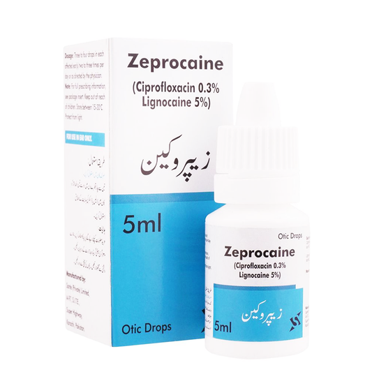 Zeprocaine Otic Drops, 5ml - Sante