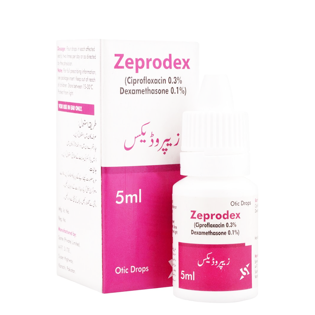 Zeprodex Otic Drops, 5ml - Sante