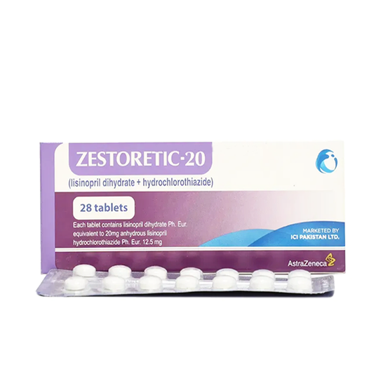 Zestoretic 20 Tablet, 28 Ct - LCI