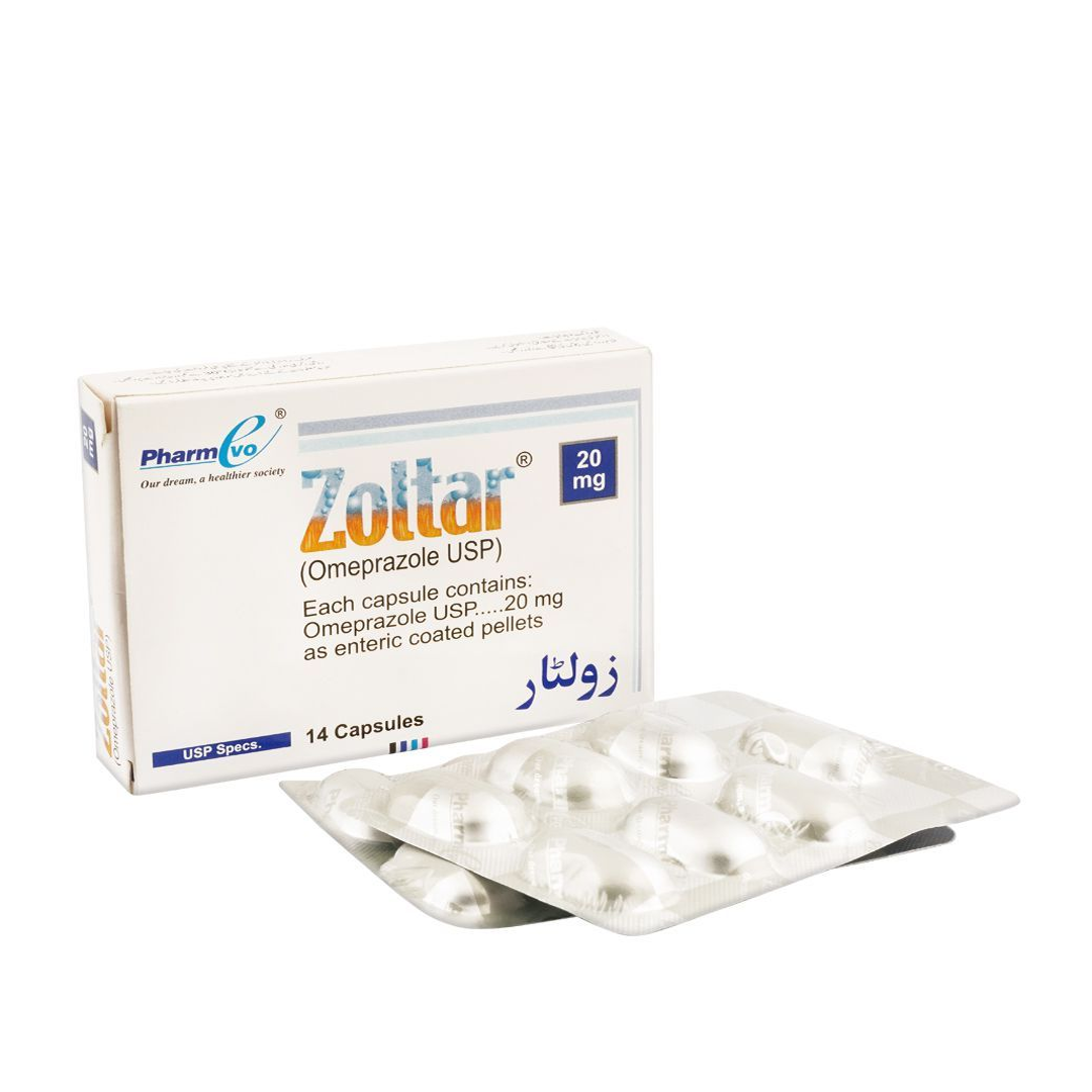Zoltar (Omeprazole) 20mg, 14 Ct by PharmEvo Online in Pakistan ...